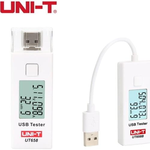 UNI-T UT658/UT658B 9V 3A Digital USB Tester Cell Phone/Mobile Power /Notebook /Digital Products /Voltage and Current Monitors