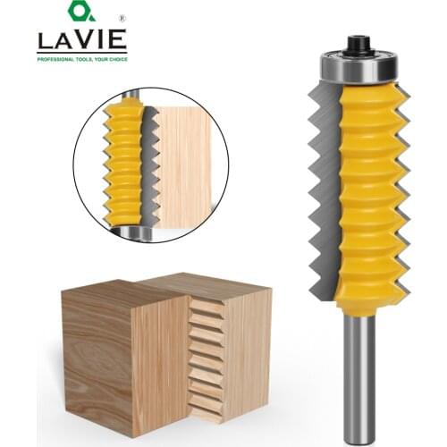 8mm Shank Finger Joint Glue Milling Cutter Raised panel V joint Router Bits for Wood Tenon Woodwork Cone Tenoning Bit C08-247
