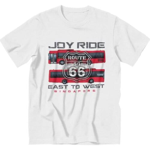 Route 66 T Shirts Men Short Sleeve Cotton T-shirts Mother Road America Highway Tees Top Graphic Tshirts Gift Idea
