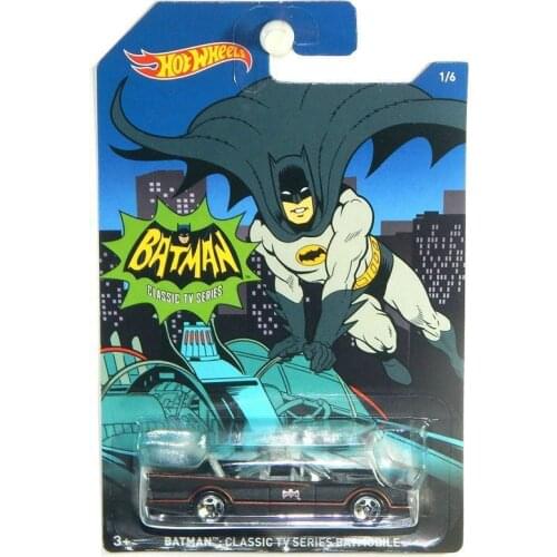 HOT WHEELS Cars 1/64 Batmobile Series Movies Car Collector Edition Metal Diecast Model Car Kids Toys Collection