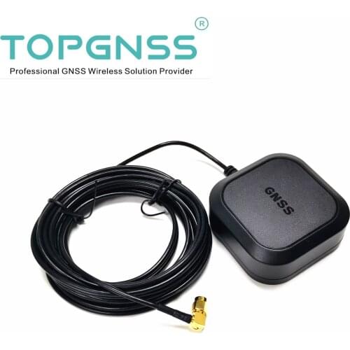 Cable 5meter 48H anti-oxidation gold 90-degree SMA Male connector High-precision RTK GNSS GPS ANTENNA module receiver RTCM