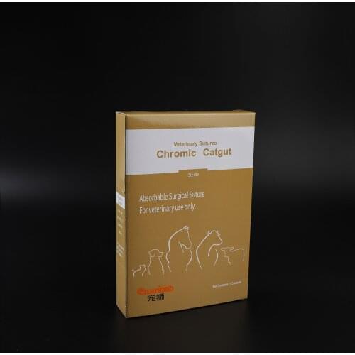 Cassette Suture Chromic Catgut Sterile Surgical