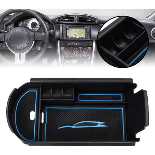 Mayitr 1pc Center Console Armrest Tray Storage Box Case Fit For Toyota CHR 2016 2017 2018 DIY Accessories