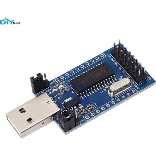 CH341A Programmer Module USB to UART IIC SPI I2C Convertor Parallel Port Converter Onboard Operating Indicator Lamp Board