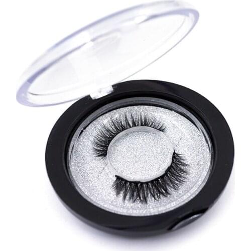 1Pair 3D Magnetic Eyelashs set Magnet Liquid Eyeliner& 5 Magnet Lashes & Tweezer Set Waterproof Long Lasting Eyelash Extension