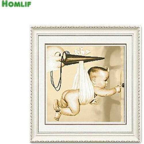 New Diy full spuare&round 5d Diamond Painting Kits Stone Home Decoration Cross Stitch Kits Angel Baby Of Diamond Embroidery