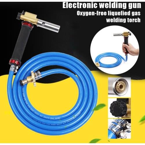 Welding Torch with HOSE Professional Gas Welding Torch With Home Propane Welded Soldering Brazing for Pipelines SAL99