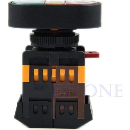 Light Indicator Momentary Switch Red Green Power ON OFF Start Stop Push Button