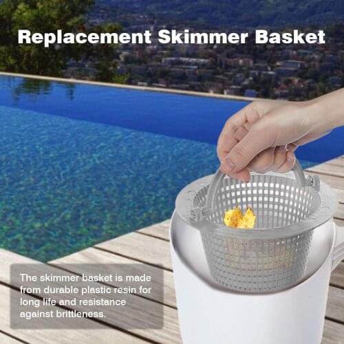 Universal Pool Filter Mini Removable Replacement Skimmer Basket With Handle Pool Supplies Skimmer With Handle And Without Handle