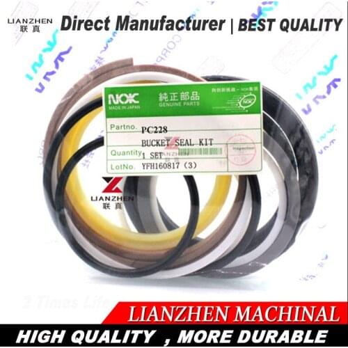 High quality excavator seal kit for Komatsu PC228 boom cylinder repair seal kit 707-99-47660