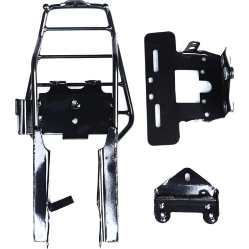 Rear Tail shelf Rear Taillight Bracket Black Tail Light Stand &Connecting piece for Monkey Bike Monkey Motorcycle Accessories