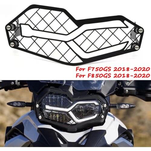 Motorcycle Headlight Protector Guard Lense Cover Grill Headlight Protection For BMW F750GS F850GS F750 GS F850 GS 2018-2020