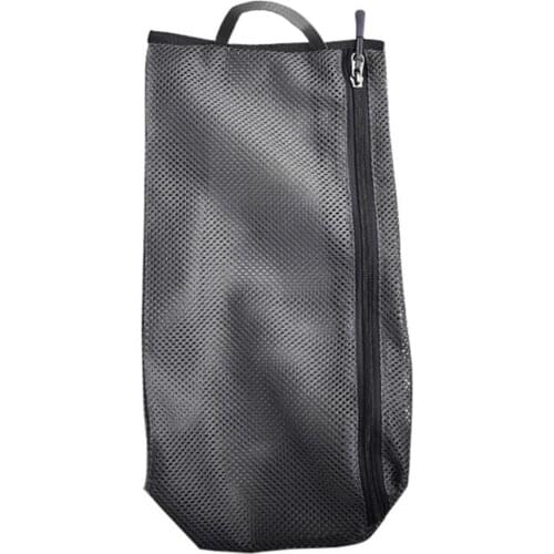 Protect Shoes Dark Gray Breathable Organizer Cosmetic Pouch for Travel