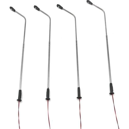 Railway Train Lamp Street Light 1:100 Scale Diorama Lamppost Sand Table Architecture Building Landscape Garden Decroation 30pcs