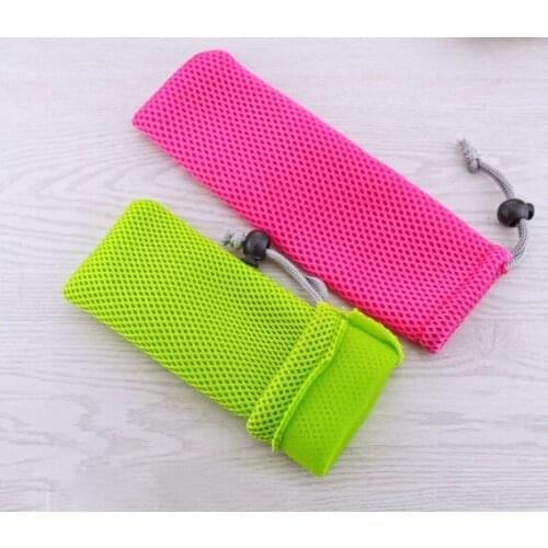 100pcs/lot CBRL small mesh bag mesh gift bag mesh drawstring bag pouch for MP4 jewelry custom&wholesale