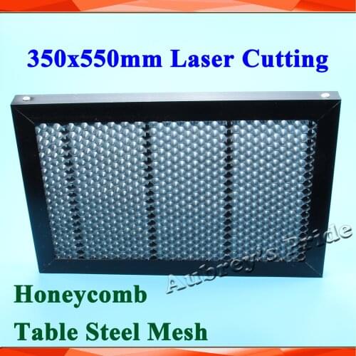 350x550mm Honeycomb Table Laser Machine Honey Comb CO2 Laser Engraver Cutting Steel Mesh for Stamping Curving Cutting Machine