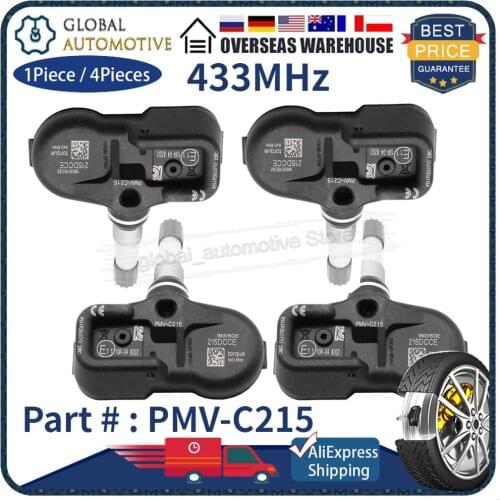 433MHz PMV-C215 TPMS SENSOR FOR 2015-2020 Toyota RAV4 Land Cruiser 200 C-HR Lexus LX RX Tyre Pressure Sensor TPMS 42607-48020