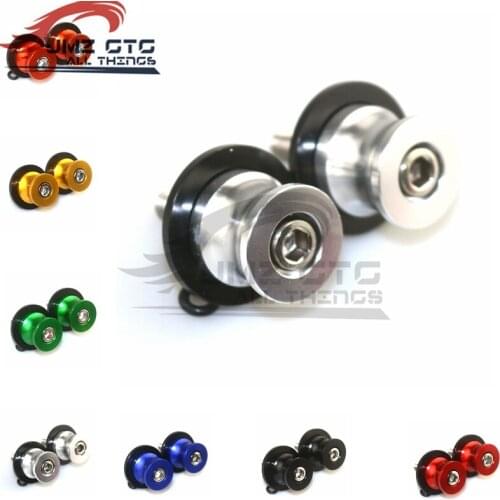 8MM Motorcycle CNC Aluminum Swingarm Spools Slider Stand Screw For Suzuk GSR GSX650F GSXR1000 GSXR600 GSXR750 GSXS1000 with