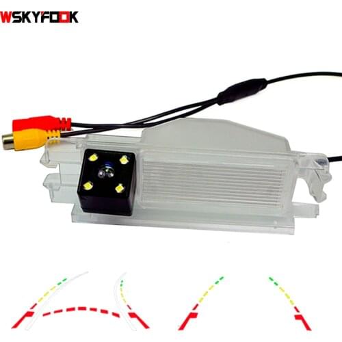 CCD HD Car Rear camera night version for Renault Dacia Duster Sandero SONY CCD reversing Dynamic trajectory cam