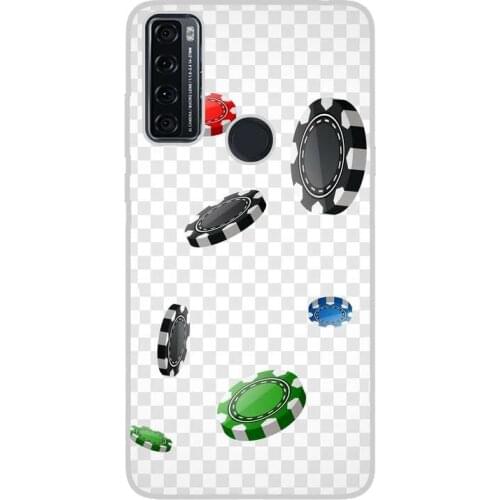 Compatible with TCL-20-SE-4G silicone gel tpu case cover case custom drawing design anti-shock games 007 case