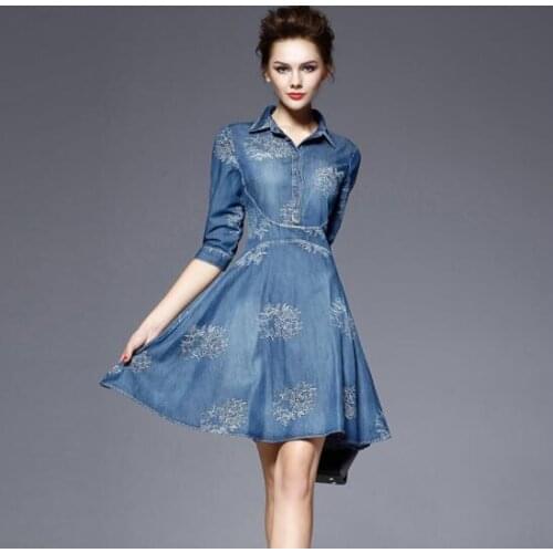 Clobee Fashion Denim Dresses
