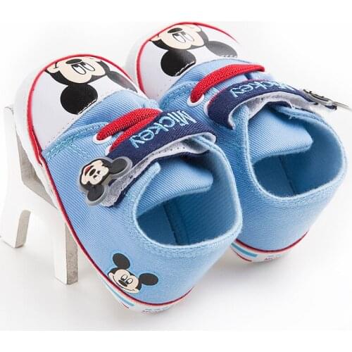 Four seasons 0-1 year old baby shoes soft bottom cartoon Velcro baby casual shoes toddler shoes