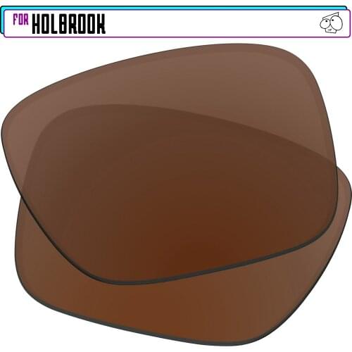 EZReplace Polarized Replacement Lenses for - Oakley Holbrook Sunglasses - Brown