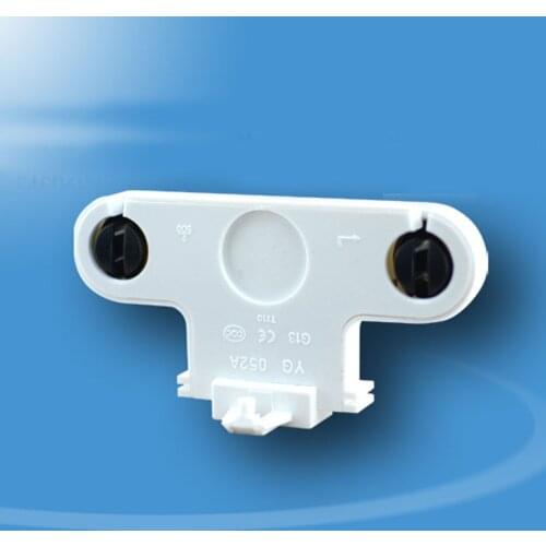 Fluorescent LED G13 Lamp Base T8 Double Tube Stenting Chute Lamp Holder Lighting Accessory 10pcs