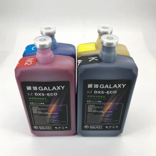 Galaxy 1000ml/Bottle Dx5 ink for Galaxy UD-181LA/1812LA/211LA/2112LA,UD-251LA/2512LA printers ink Galaxy Wholesales