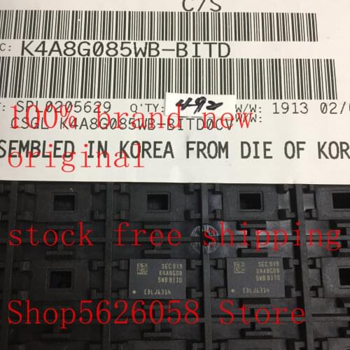 K4A8G085WB-BITD K4N56163QI-ZC25 BGA 100% new original 5PCS/LOT STOCK