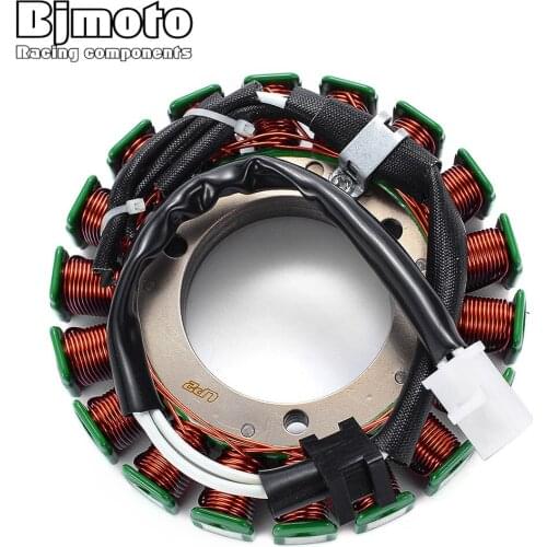 BJMOTO Motorcycle Ignition Stator Coil For Kawasaki VN1600 Vulcan 1600 Mean Streak 2004-2008 VN1500 VN1500 Classic Tourer 2001