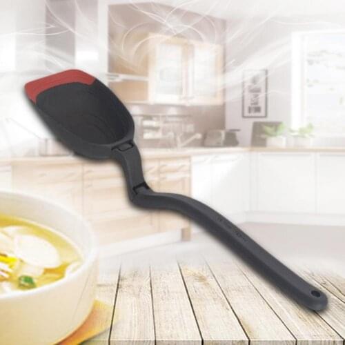 Spatula 360 Degree Rotation Multi-function Silicone Soup Spoon Cooking Tool Spoon Cooking Tool