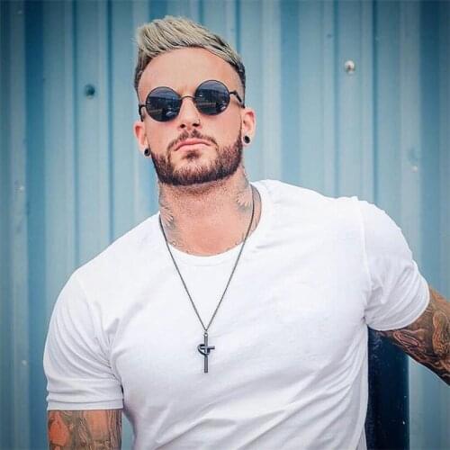 New Fashion Loose T Shirt Men Casual Solid Short Sleeve Tshirt Summer Clothing Gym Fitness Bodybuilding Workout Sports Tee Shirt