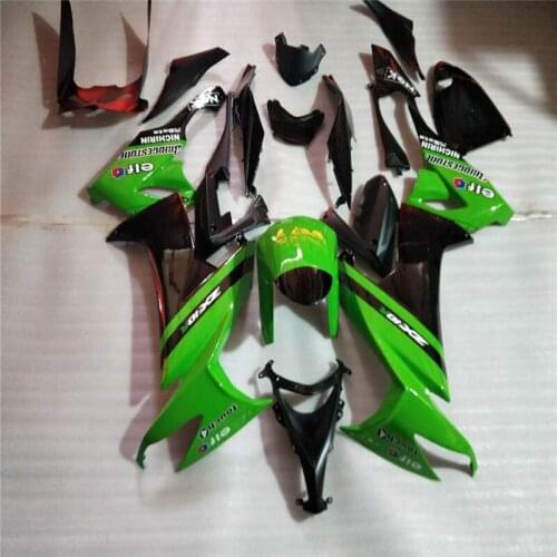 Upgrade your fairings kit for KAWASAKI Ninja ZX10R 2008 2009 2010 ABS fairing kits ZX 10R 08-10 green black motorcycles