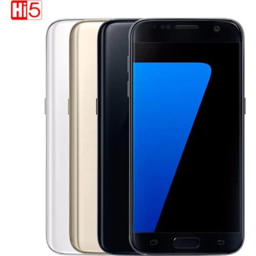 Original Unlocked Samsung Galaxy S7 Edge G935F/G935V Mobile Phone 4GB RAM 32G ROM Quad Core NFC WIFI GPS 5.5'' 12MP LTE