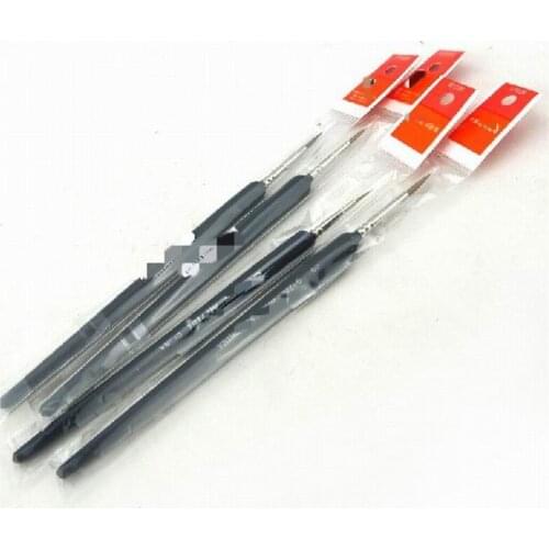 2pcs Wolf Hao hook line pen Paintbrush Hand-painted hook line pen (000-6)