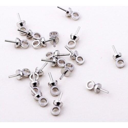 HOT 6X5MM 200PCS 925 Sterling Silver Butterfly BACK STOPPERS Earrings Jewelry Findings For Stud Pin Jewelry Settings