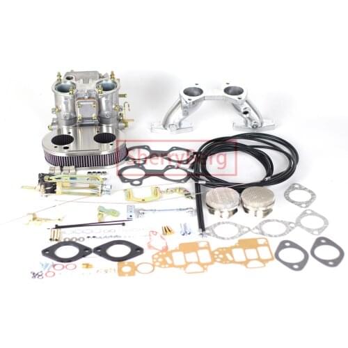 SherryBerg 40dcoe 40 DCOE Carburetor + MANIFOLD + Air filter + Linkage Conversion kit for MGB for WEBER/DELLORTO EMPI DHLA CARB