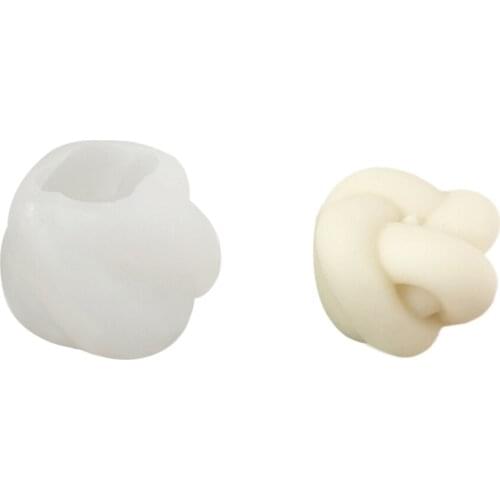 Ball Knotted Yarn Ball Silicone Mold Aromatherapy Candle Mousse Cake Baking Mould