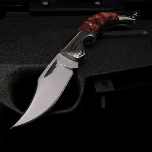 12CM (4') 58HRC Folding Knife Pipe Cutter Pocket Knives Stainless Steel Foldable Mini Portable Practical Camping Outdoor Knifes