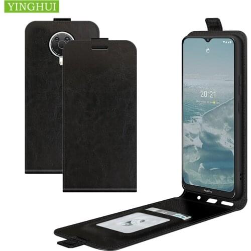 High Quality Vertical Cover Bag With Card For Nokia C1 Plus C3 G10 G20 1.4 1.3 Leather Magnetic Silicone Protect Phone Case