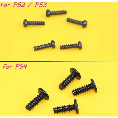 2000pcs/lot Head Screws Replacement For Play Station PS2 PS3 PS4 Gamepad Repair