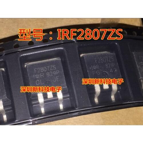 100% Original New 5pcs/lot IRF2807ZS F2807ZS TO263