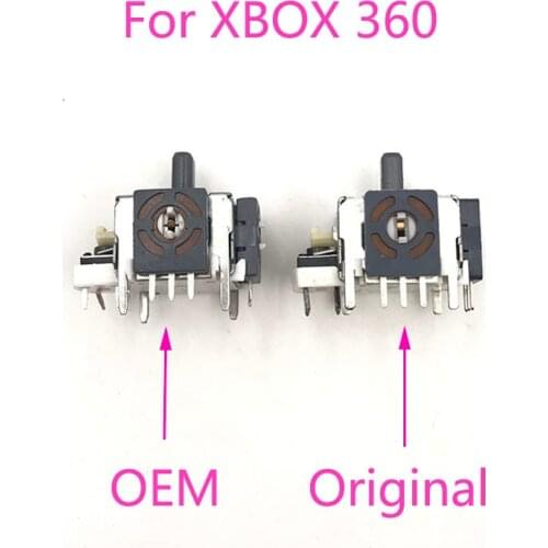 100Pcs Replacement For Xbox360 3D Joystick Thumb Sticks For XBOX 360 Controller Gamepad Analog Joystick
