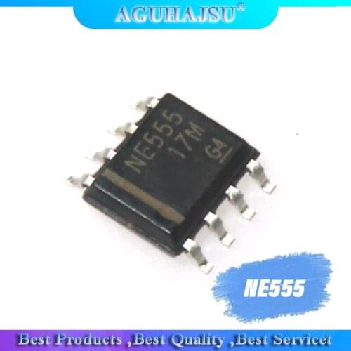 20PCS/Lot NE555 NE555N 555 SMD Chip SOP-8 New Original