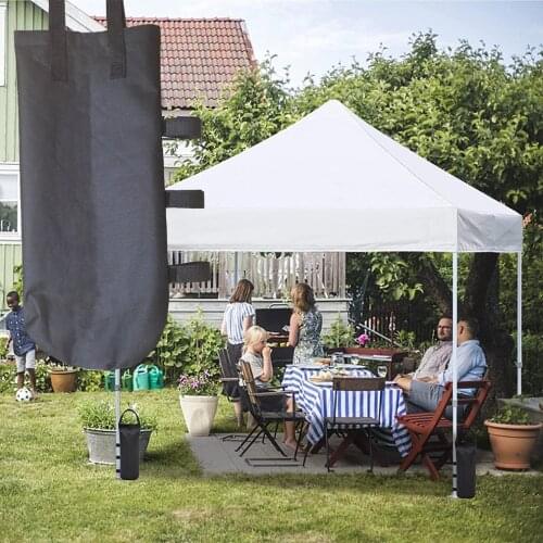 2021 New 4PCS Outdoor Camping Tent Sand Bag Canopy Weights SandBag 1680D PVC Windproof Fixing Sandbag Tents Leggings Accessories