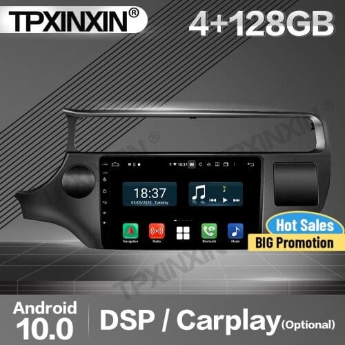 128G Carplay Car Radio 2 Din Stereo Receiver Android 10 For Kia K3 RIO 2015 2016 2017 2018 2019 GPS Player Auto Audio Head Unit