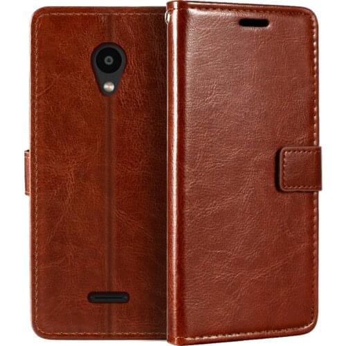 Case For Meizu C9 Wallet Premium PU Leather Magnetic Flip Case Cover With Card Holder And Kickstand For Meizu C9 Pro