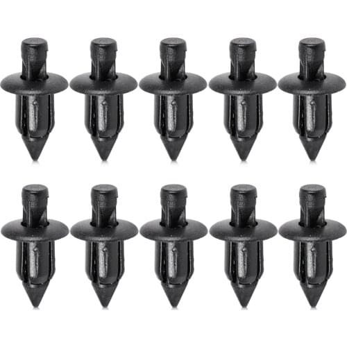 CITALL 10Pcs Front & Rear Bumper Clip Retainer Fastener 66824-01G00 For Nissan Suzuki GSXR Hayabusa Bandit Yamaha YZF R1 R6