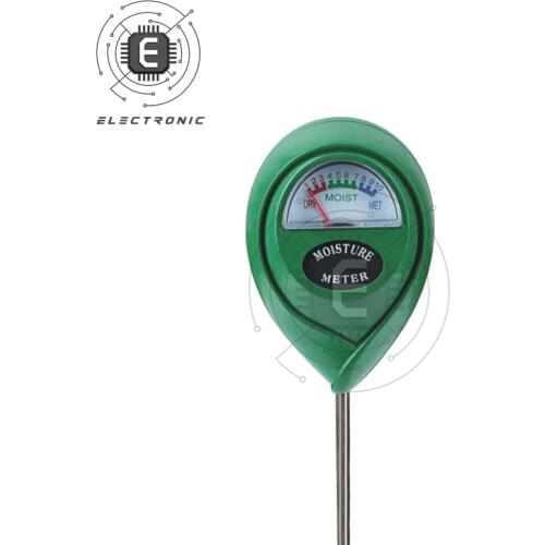 Physical Induction Soil Moisture Humidity Meter Soil Gardening Moisture Detector Tester Round Head